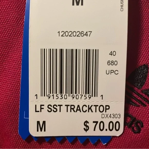 Adidas Women's Tracktop Track Jacket NWT Leoflage SST Size M - Picture 8 of 12